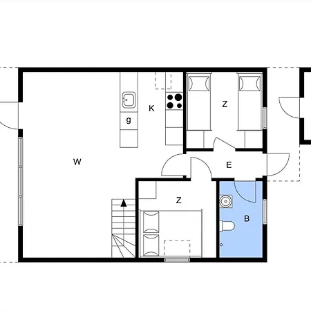 בית נופש 653-thisted-molgaardsvej-19 *